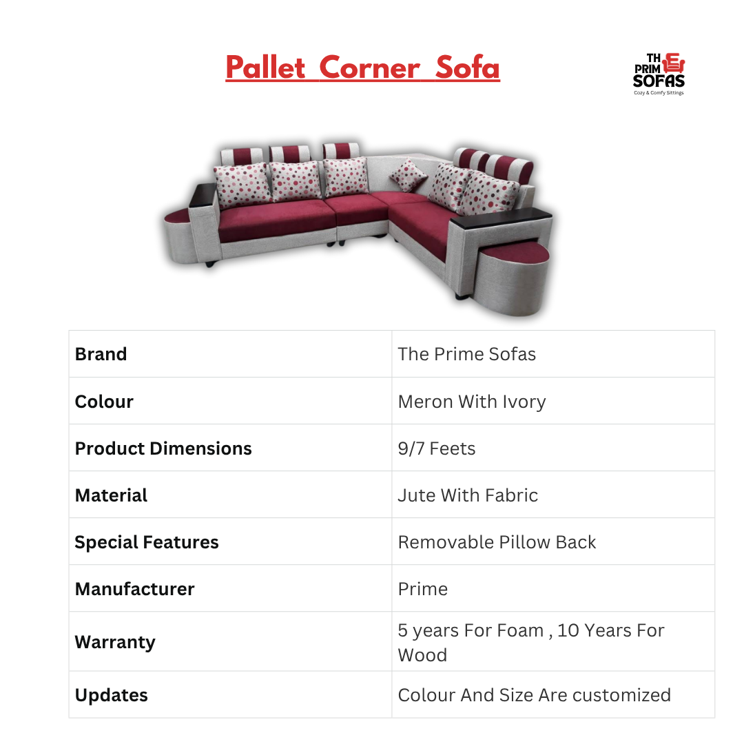 Pallet Corner Sofa