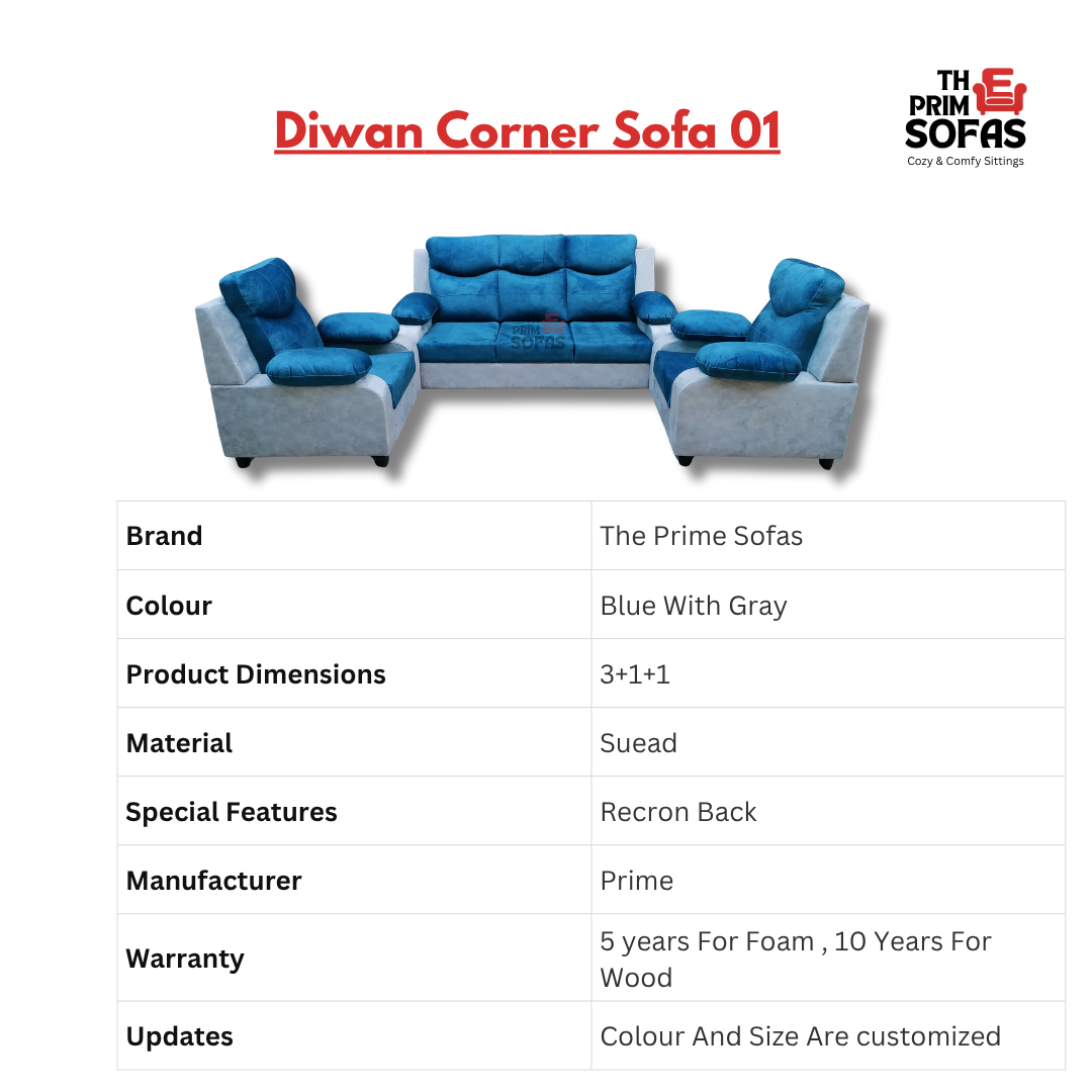 Dragon Sofa – Stylish 3+1+1