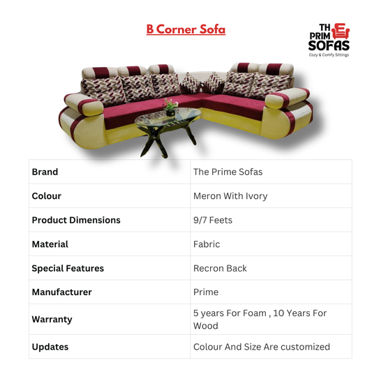 B Corner Sofa