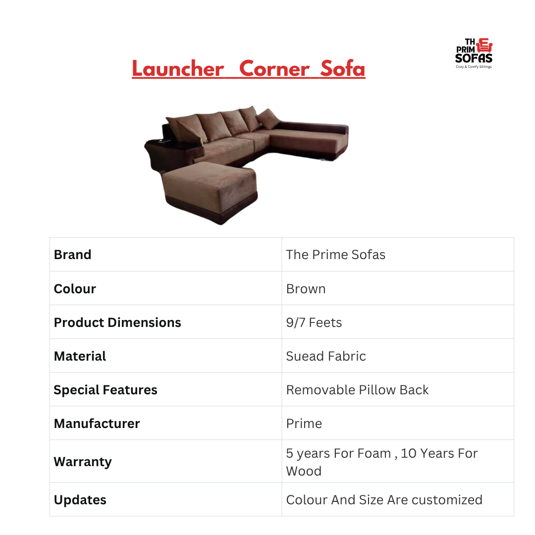 Launcher Corner Sofa