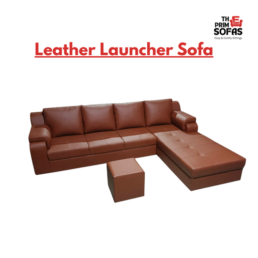 Leather Launcher Sofa